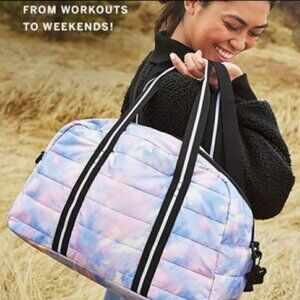 Victoria's Secret PINK | Multi Color Tie Dye Duffle Bag Tote